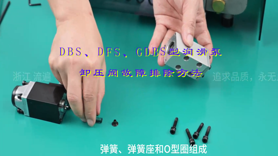 DBS、DFS、GDBS型润滑泵卸压阀故障排除方法